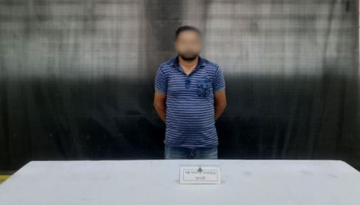 অস্ত্র ও ডাকাতি মামলায় দীর্ঘদিন পলাতক আসামি বাহারুল সরদারকে গ্রেফতার করেছে র‌্যাব।