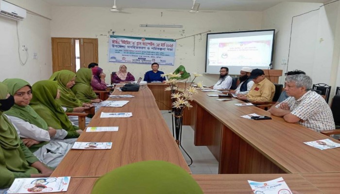 বুড়িচংয়ে জাতীয় ভিটামিন এপ্লাস ক্যাম্পেইন এবং পরিকল্পনা সভা অনুষ্ঠিত