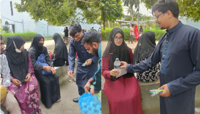 বাকৃবি কেন্দ্রে কৃষি গুচ্ছ ভর্তিচ্ছুদের পাশে ‘বৈষম্যবিরোধী ছাত্র আন্দোলন’