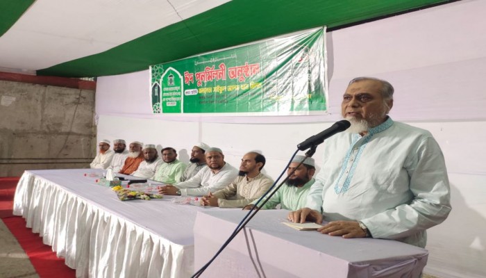 ​কুরআন-সুন্নাহর আদর্শ সমাজ-রাষ্ট্রে প্রতিফলন ঘটাতে হবে -সাইফুল আলম খান মিলন