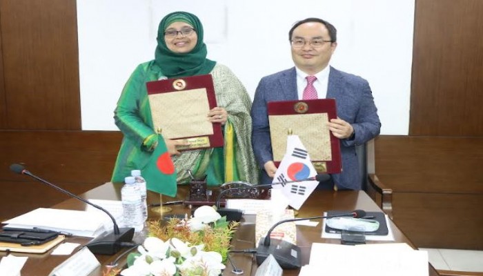 বাংলাদেশ ও কোরিয়ার মধ্যে ঋণ চুক্তি