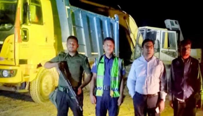 রাতের আঁধারে ফসলি জমির মাটি কাটায় অর্থদণ্ড