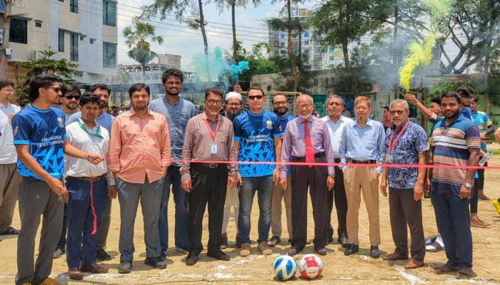 ফেনী ইউনিভার্সিটি স্পোর্টস ক্লাবের উদ্যোগে ফুটবল টুর্নামেন্টের উদ্বোধন