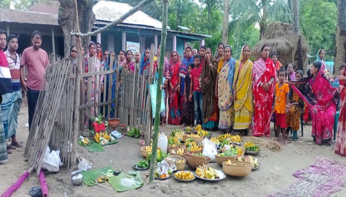 তানোরে মন্দিরের সম্পত্তি জবর দখলের চেষ্টা
