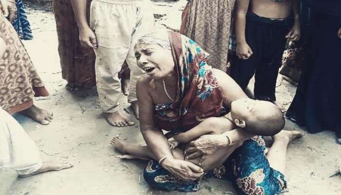নান্দাইলে আম ও জাম কুড়াতে গিয়ে পুকুরে পানিতে পড়ে শিশুর মৃত্যু
