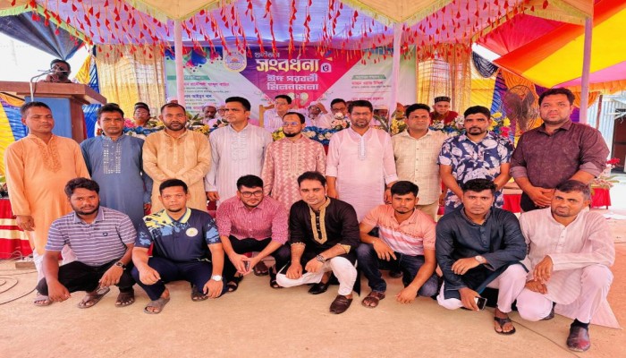 নাসিরনগরে গুণীজন সংবর্ধনা ও ঈদ পূর্ণমিলনী অনুষ্ঠিত।