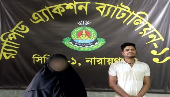 হত্যা মামলায় যাবজ্জীবন সাজাপ্রাপ্ত ০২ জন আসামী র‌্যাব এর অভিযানে গ্রেফতার।