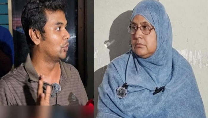 নিজ বাড়িতে জায়গা হলো না মায়ের ছেলের অত্যাচারে আজ বাড়ির বাহিরে আটক অবস্থায় আছে।