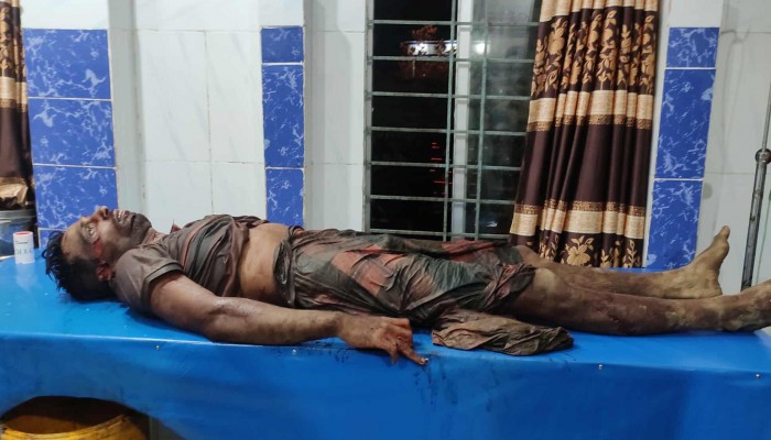 শেরপুরে দা দিয়ে কুপিয়ে একজনকে হত্যার অভিযোগ