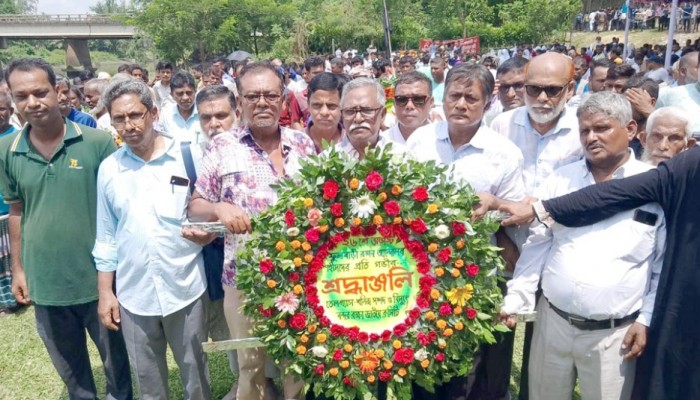 ফুলবাড়ীতে যথাযথ মর্যাদায় ফুলবাড়ী ট্র্যাজেডি দিবস পালিত দাবি পূরণ না হলে আবারও গণঅভ্যুত্থান হবে -আনু মুহাম্মদ