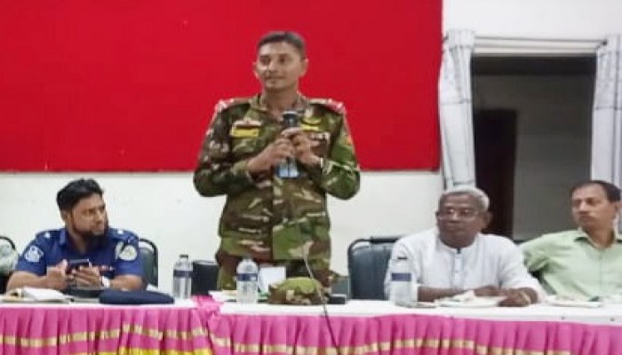 আসন্ন দূর্গা উৎসব উপলক্ষে গৌরনদীতে মন্দির কমিটির নেতৃবৃন্দের সাথে প্রশাসনের মত বিনিময় সভা অনুষ্ঠিত