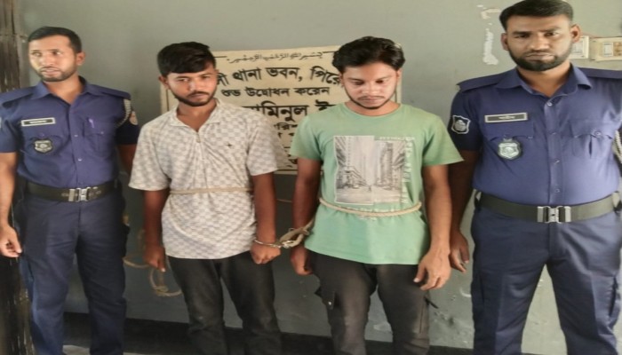 কাউখালীতে মাদকদ্রব্য সহ দুই গাঁজা ব্যবসায়ী গ্রেফতার