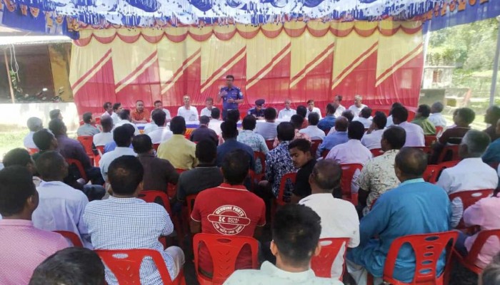 শারদীয় দুর্গাপূজা সুষ্ঠু ও শান্তিপূর্ণভাবে উদযাপন করা হবে- সহকারী পুলিশ সুপার স্নেহাশীষ