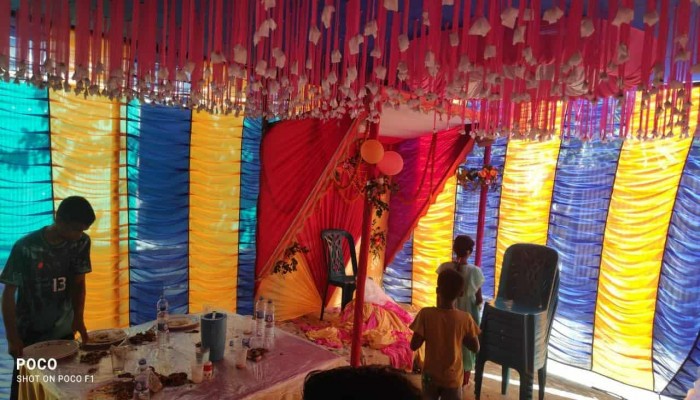 ব্রাহ্মণপাড়ায় প্রশাসনের উপস্থিতিতে টের পেয়ে বর কনে উধাও