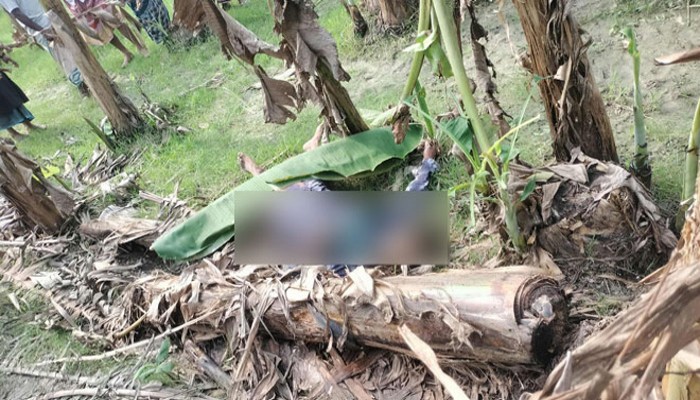 পুঠিয়ায় গলায় গামছা প্যাঁচানো ভ্যানচালকের লাশ উদ্ধার