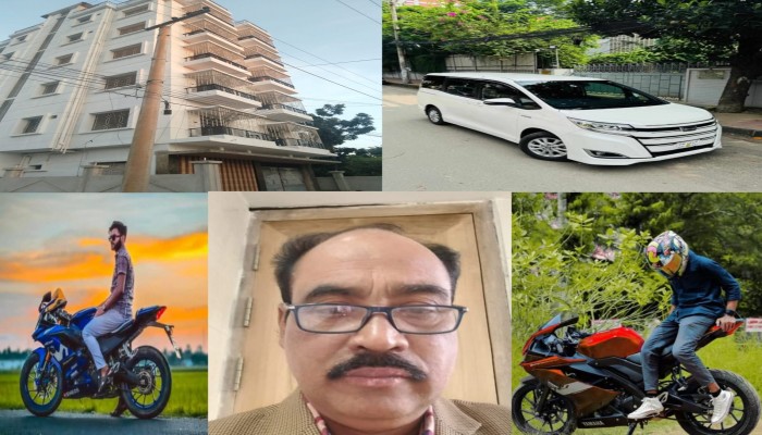 ঘুষ দুর্নীতি করে শত কোটি টাকার মালিক স্বৈরাচারের দোসর তেতুলিয়া এলজিইডি প্রকৌশলী ইদ্রিস আলী খান
