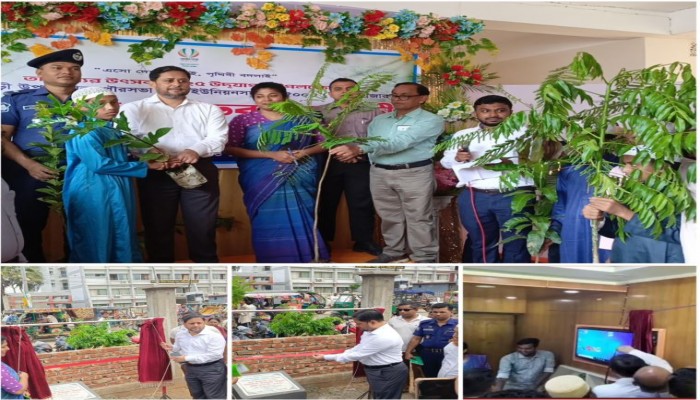 নালিতাবাড়ীতে ২৫ হাজার গাছের চারা বিতরণ ও ৩২টি সিসি ক্যামেরার উদ্বোধন করলেন জেলা প্রশাসক