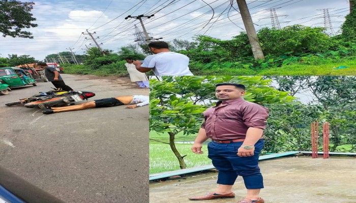 বুড়িচংয়ে ট্রাক চাপায় প্রবাস ফেরত যুবক নিহত