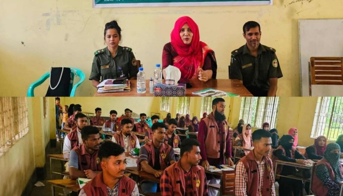 ব্রাহ্মণপাড়ায় ভিডিপিকে মাদক, বাল্যবিবাহ, ইভটিজিং প্রতিরোধে মৌলিক প্রশিক্ষণ
