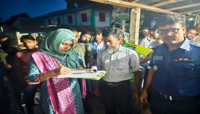 ব্রাহ্মণপাড়ায় মাদক বিস্তার প্রতিরোধে ভ্রাম্যমান আদালতে জরিমানা