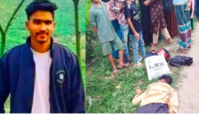 মাধবপুর সড়ক দুর্ঘটনায় প্রাণ গেল কারখানা শ্রমিকের