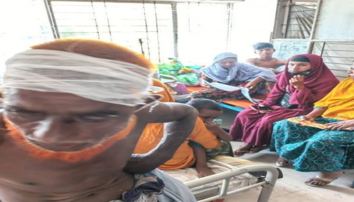 কেন্দুয়া-মদন সীমান্তে দুই গ্রামের সংঘর্ষে আহত ১৫