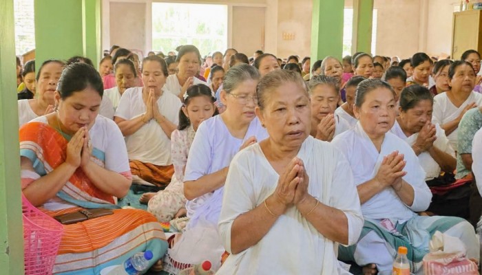 রাজস্থলীতে বর্ণিল আয়োজনে প্রবারণা পূর্ণিমা উদযাপন হয়েছে