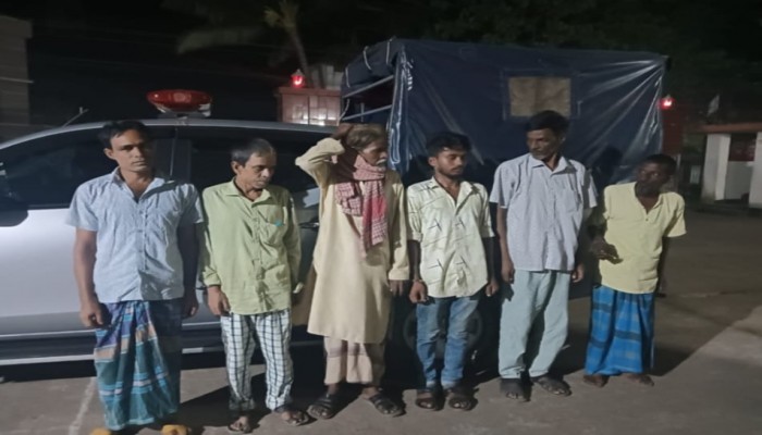 মোহনগঞ্জে মাদক সেবনকালে ৬ জন আটক, ভ্রাম্যমাণ আদালতে কারাদণ্ড