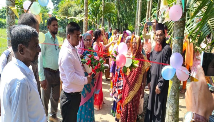 নোয়াবন্দ গ্রামে ব্র্যাকের উদ্যোগে ওয়াটার পাইপ নেটওয়ার্ক স্থাপন