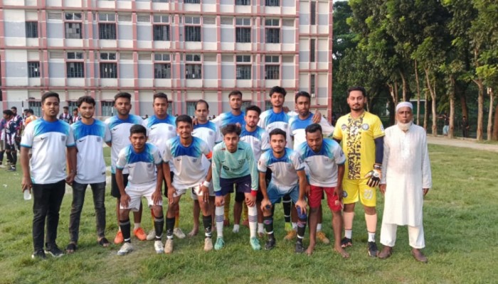 কালীগঞ্জে ফুটবল টূর্ণামেন্টের ফাইনাল খেলা অনুষ্ঠিত