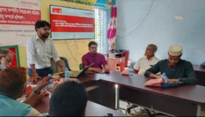 কয়রায় উপজেলা পর্যায়ে পানি সম্পদে প্রবেশাধিকার ও ব্যবস্থাপনা সম্পর্কিত প্রশিক্ষন
