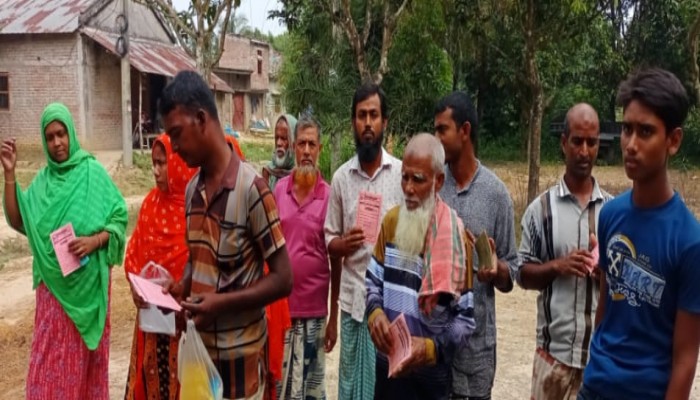 তানোরে উত্তরবঙ্গ সমাজ উন্নয়ন সংস্থার প্রতারণায় অসংখ্য পরিবার নিঃস্ব
