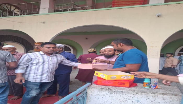 কালকিনিতে তালুকদার খোকন নমিনেশন পাওয়ায় যুবদল ও ছাত্রদলের যৌথ আয়োজনে দোয়া ও মিলাদ মাহফিল