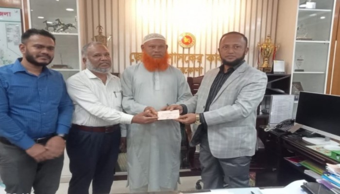 নেত্রকোনায় কারামুক্ত যুবককে পুনর্বাসন অনুদান