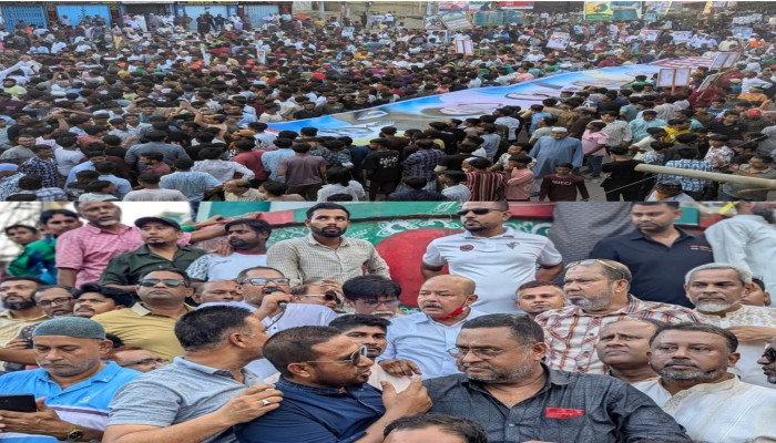 জাতীয় বিপ্লব ও সংহতি দিবস উপলক্ষে মুন্সীগঞ্জে শোভাযাত্রা ও পথসভা