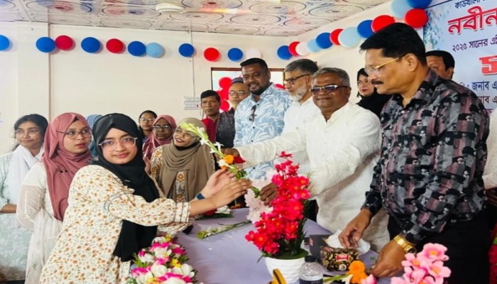 কাউখালীতে মহিলা ডিগ্রী কলেজের একাদশ শ্রেণীর নবাগত শিক্ষার্থীদের নবীন বরণ ও মেধাবী শিক্ষার্থীদের সংবর্ধনা অনুষ্ঠান অনুষ্ঠিত