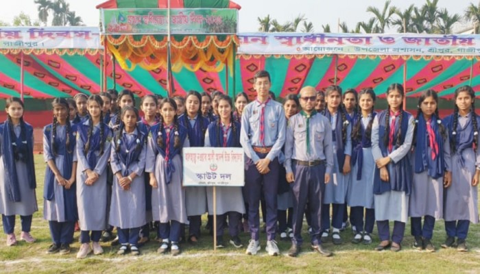 আলহাজ্ব নওয়াব আলী আদর্শ উচ্চ বিদ্যালয় স্কাউট গ্রুপের সাফল্যের পেছনে সিনিয়র পেট্রোল লিডার মিনহাজের নিরলস পরিশ্রম