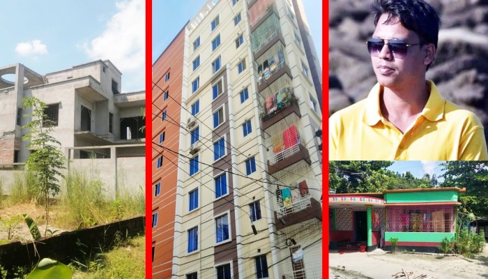 ভবন মালিকদের জিম্মি করে ঘুষ দুর্নীতির মাধ্যমে ৭ বছরে শত কোটি টাকার মালিক মাছ বিক্রেতার ছেলে রাজউকের ইমারত পরিদর্শক নির্মল মালো