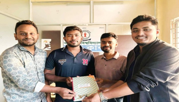 ১১ সদস্যের নতুন কমিটি ঘোষণা বরিশাল বিশ্ববিদ্যালয় প্রেস ক্লাবের