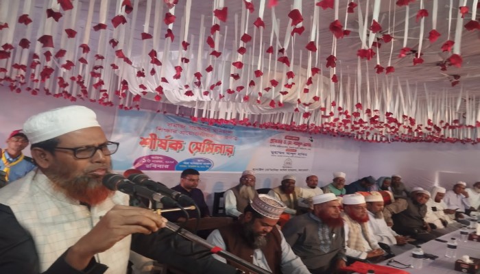 আত্মনির্ভরশীল বাংলাদেশ  ও শোষণমুক্ত  সমাজ গঠনে মাদ্রাসা শিক্ষার্থীদের এগিয়ে আসতে হবে : ইআবি ভিসি