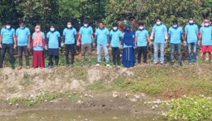 কয়রায় ইকোসিস্টেম পুনরুদ্ধারে যুব  কর্মশালা ও খাল পরিছন্ন কার্যক্রম