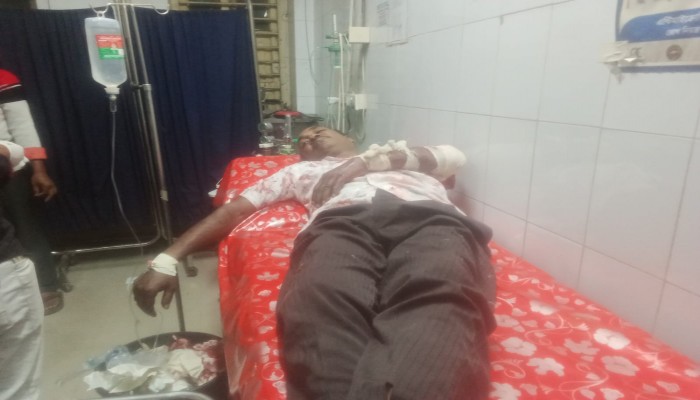 বদলগাছীতে বিয়ের বাস উল্টে বরযাত্রীর ৩০ জন আহত