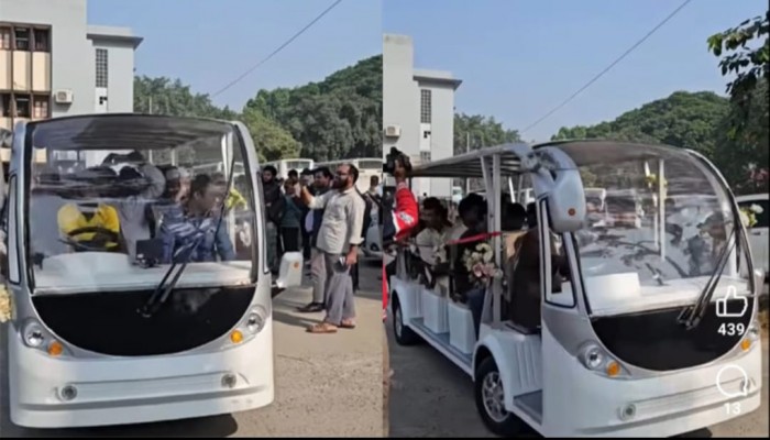 রাবিতে চালু হলো ই-কার্ট সার্ভিস