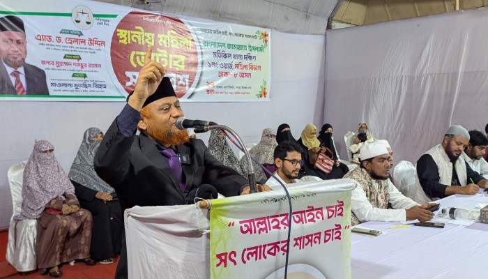 ইসলামী রাষ্ট্র প্রতিষ্ঠা হলেই নারীর প্রতি সহিংসতা বন্ধ হবে - ড. হেলাল উদ্দিন