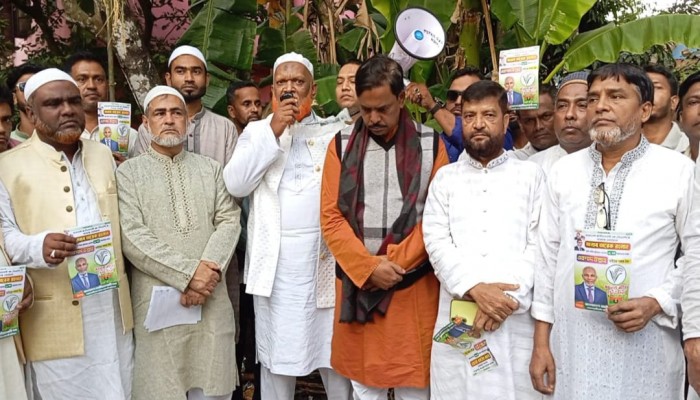 বোয়ালখালী পশ্চিম গোমদন্ডী এরশাদ উল্লাহ’র সমর্থনে   ব্যাপক গণসংযোগ