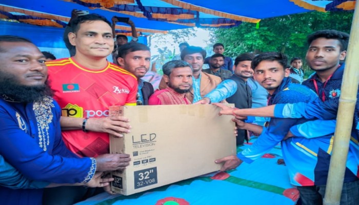কেন্দুয়ায় শর্ট পিচ ক্রিকেট টুর্নামেন্টের ফাইনাল অনুষ্ঠিত