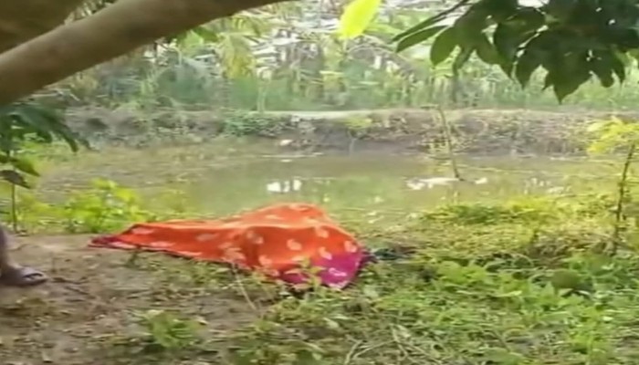 ভেড়ামারায় পুকুর থেকে বৃদ্ধার গলা ও হাত-পা বাঁধা লাশ উদ্ধার
