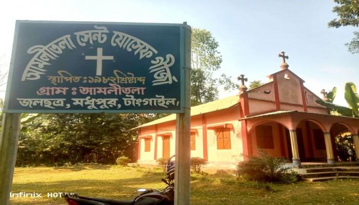 গভীর রাতে গির্জায় চুরি