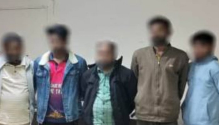 সিলেটের কুয়ারপার থেকে গ্রেপ্তার ওরা ৫ জন