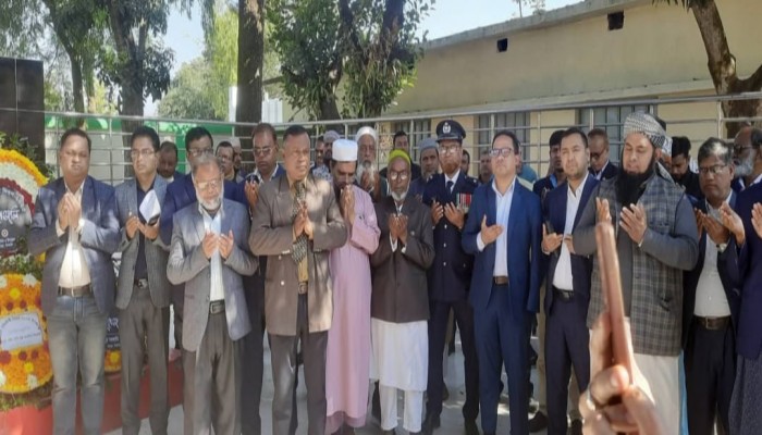 মধুপুরে যথাযোগ্য মর্যাদায় শহীদ বুদ্ধিজীবী দিবস পালিত